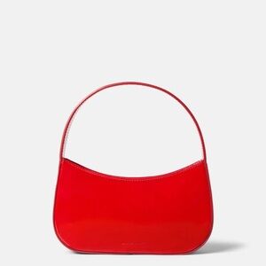 Mansur Gavriel BonBon Bag in Red Patent Leather